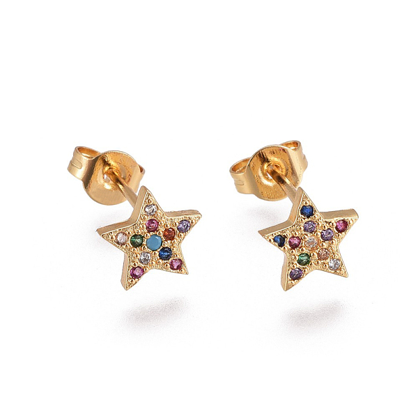 Brass Micro Pave Cu… - image