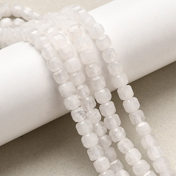 Natural White Jade Beads Strands