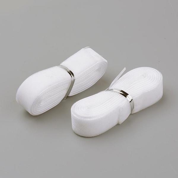 

PandaHall 5/8 inch Single Face Velvet Ribbon, White, 5/8 inch(16mm), about 1.094yards/bundle(1m/bundle) Velvet None White