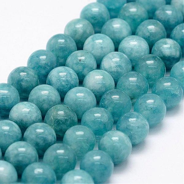 Natürliche Weiße Jade Nachahmung Amazonite Perlen Stränge