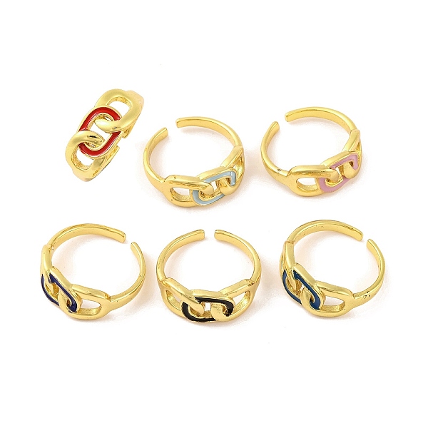 Brass Open Cuff Rings
