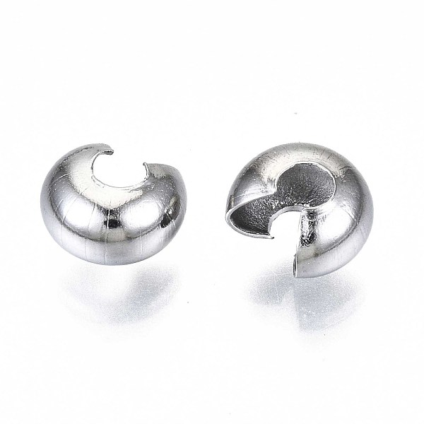 304 Stainless Steel Crimp Beads Covers