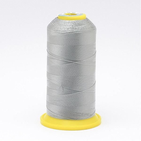 

PandaHall Nylon Sewing Thread, Silver, 0.4mm, about 400m/roll Nylon Silver