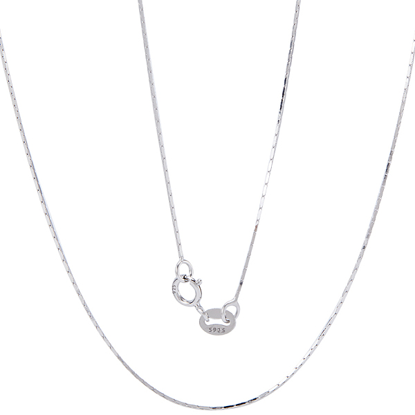 

PandaHall Beebeecraft 2Pcs 925 Sterling Silver Cable Chain 16" Cornea Necklace Jewelry Chains Bulk with Spring Clasps for Jewellery Making...