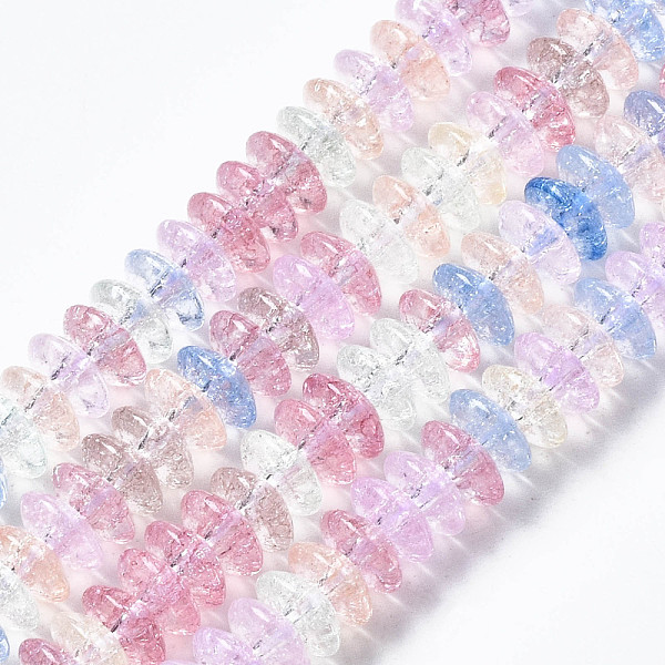 Crackle Glass Beads - image