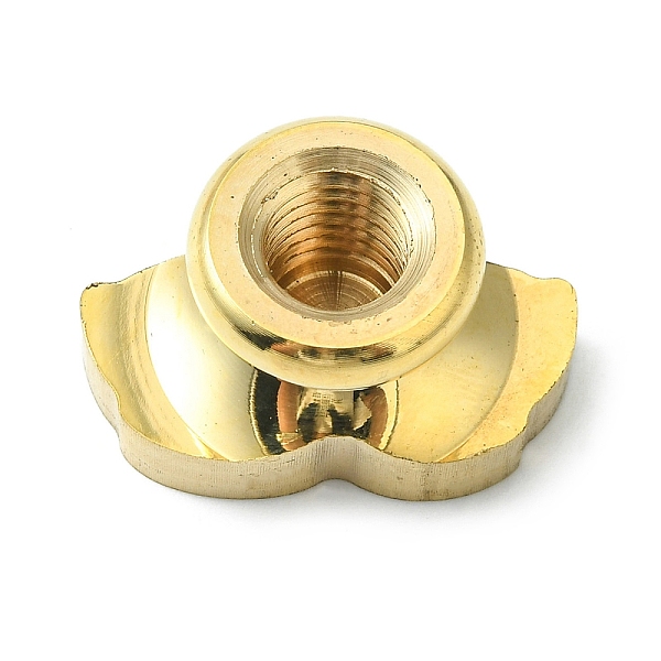 

PandaHall Wax Seal Brass Stamp Head, for Wax Seal Stamp, Rose Pattern, 30x14.5mm Brass Swan