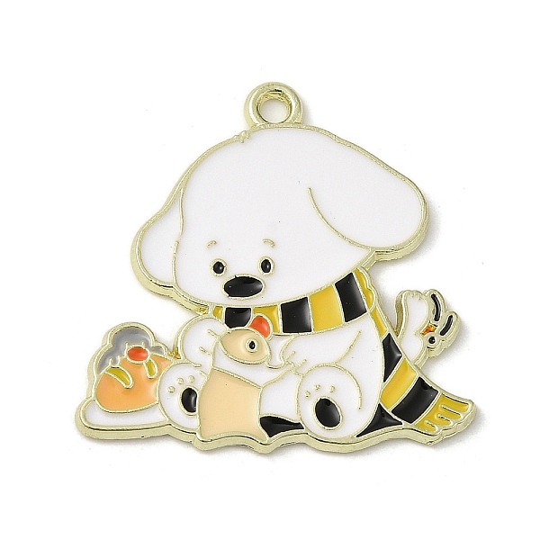 

PandaHall Alloy Enamel Pendants, Dog, Black, 27.5x27.5x1.5mm, Hole: 1.8mm Alloy+Enamel Dog Black
