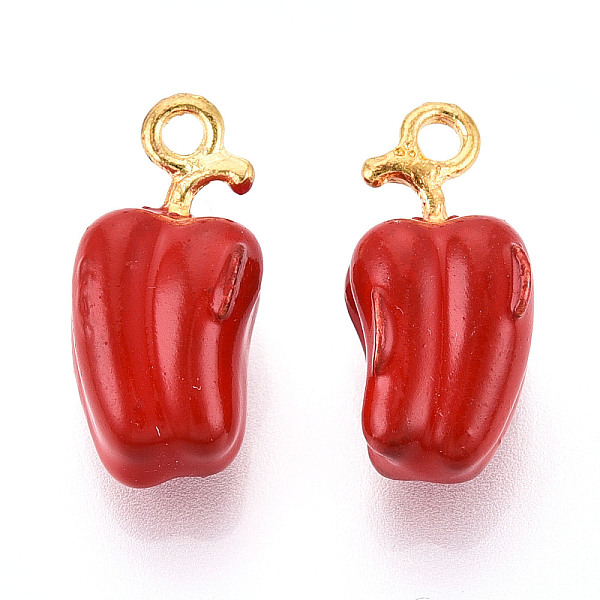 Alloy Enamel Pendants