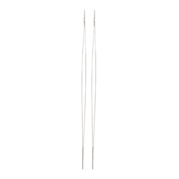 

PandaHall Iron Big Eye Beading Needles, Seed Bead Needle, Platinum, 125x0.5mm Iron