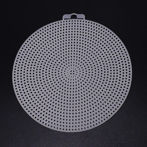 DIYフラットラウンドプラスチックメッシュシート