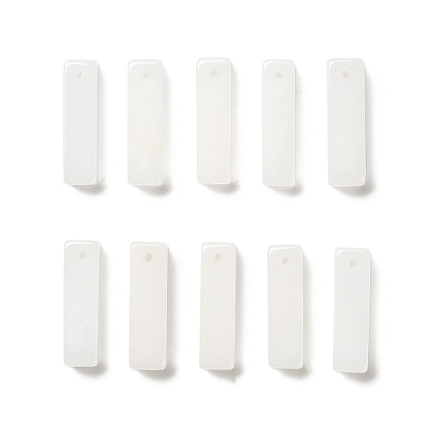 

PandaHall Natural Quartz Crystal Pendants, Rock Crystal Cuboid Charms, 24.5~25x6.5~7x6.5~7mm, Hole: 1.5mm Quartz Crystal Cuboid