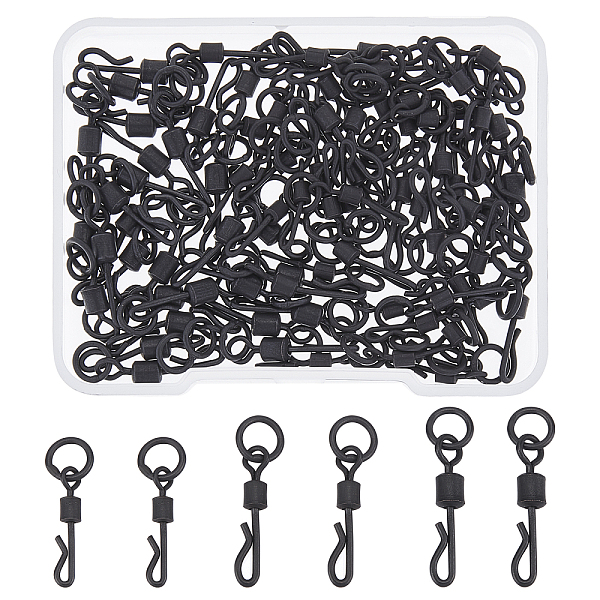 

PandaHall SUPERFINDINGS 90Pcs 3 Style Brass Fishing Rolling Bearing Connector, Rolling Barrel Fishing, Fishing Swivels Tackle Accessories...