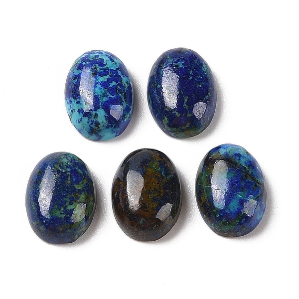 

PandaHall Natural Azurite Cabochons, Oval, 14.5x10.5x5.5mm Azurite Oval