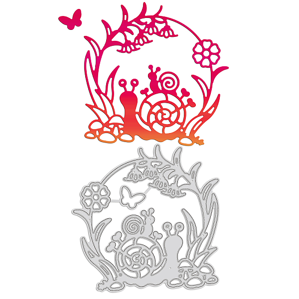 

PandaHall Carbon Steel Cutting Dies Stencils, for DIY Scrapbooking/Photo Album, Decorative Embossing DIY Paper Card, Matte Platinum Color...