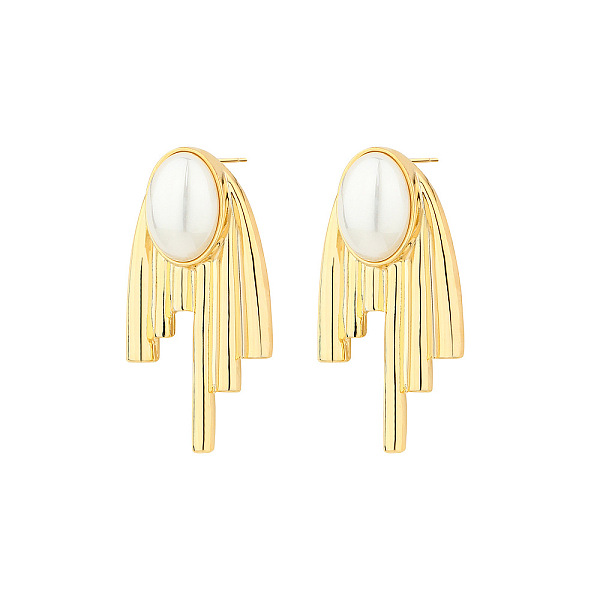 

PandaHall Stainless Steel with Pearl Earrings Stainless Steel Others