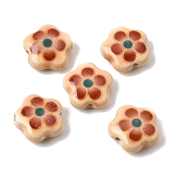 Vintage Handmade Porcelain Beads