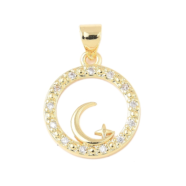 Brass Micro Pave Cu… - image