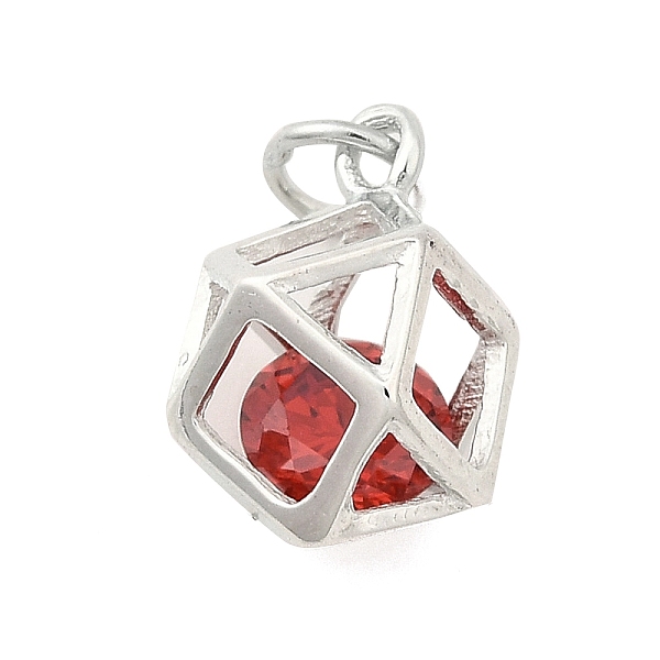 Breloques en argent sterling s925 avec zircones cubiques