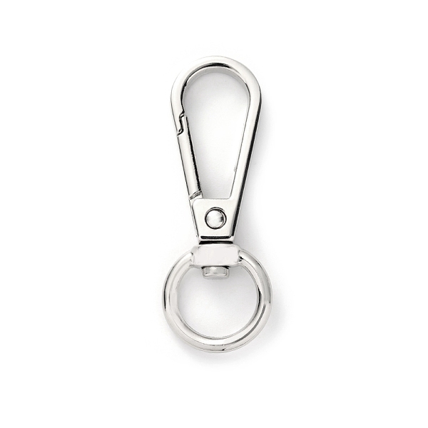 

PandaHall Alloy Swivel Snap Clasps, for Bag Making, Platinum, 41x15mm Alloy
