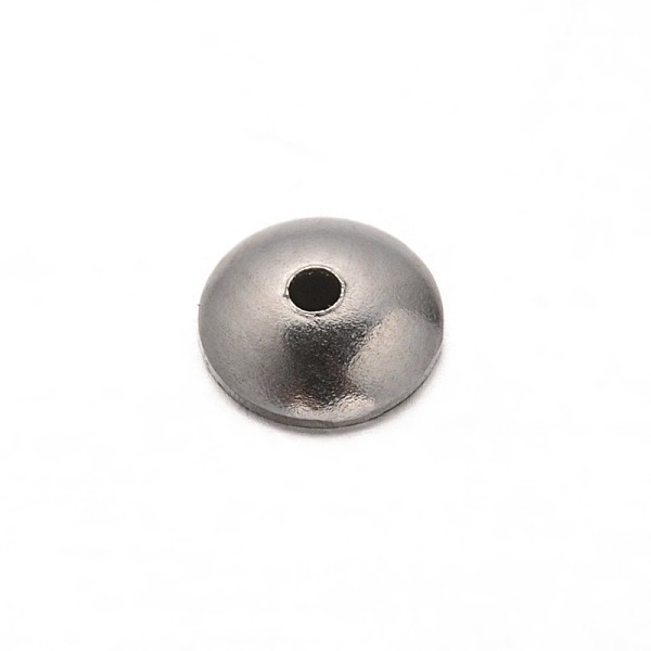 

PandaHall Apetalous 304 Stainless Steel Bead Caps, Stainless Steel Color, 5x1.5mm, Hole: 0.5mm 304 Stainless Steel