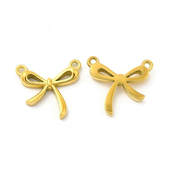 

PandaHall Ion Plating(IP) 304 Stainless Steel Pendants, Bowknot Charm, Real 14K Gold Plated, 14.5x15.5x3mm, Hole: 1mm 304 Stainless Steel...