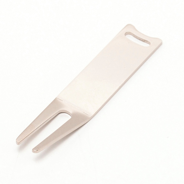 

PandaHall Iron Golf Divot Tool, Platinum, 75.5x17x1.5~2.5mm, Hole: 11.5x3mm Iron Others