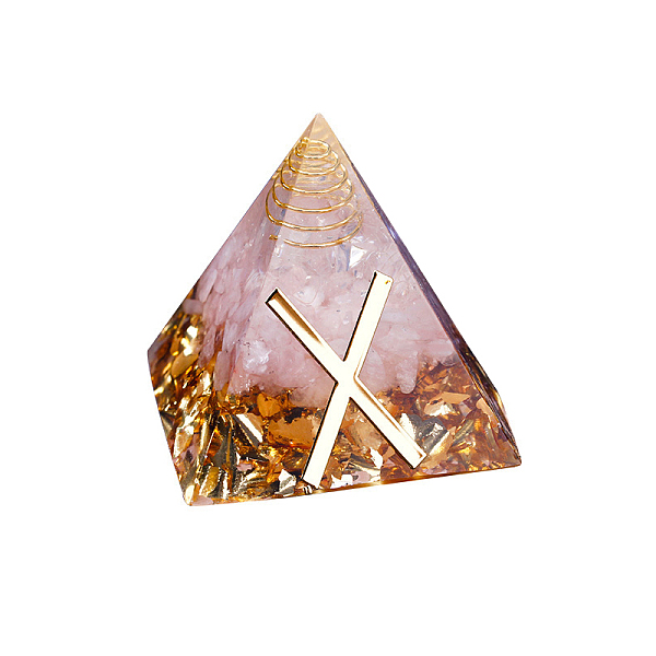 Orgonite Pyramid Resin Display Decorations