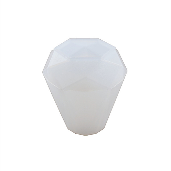

PandaHall Silicone Pen Holder Molds, Resin Casting Molds, for UV Resin, Epoxy Resin Craft Making, Vase, 75x80mm Silicone Vase