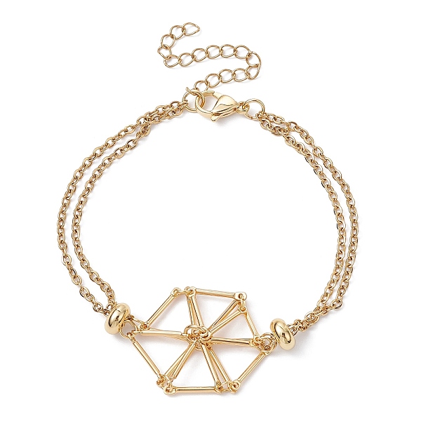 Brass Braided Macra… - image