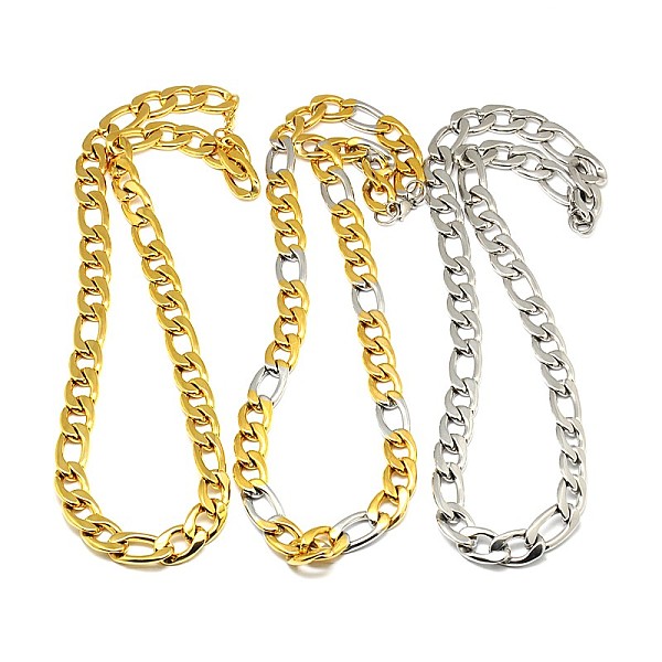 Модные ожерелья 304 из нержавеющей стали Figaro цепи для мужчин