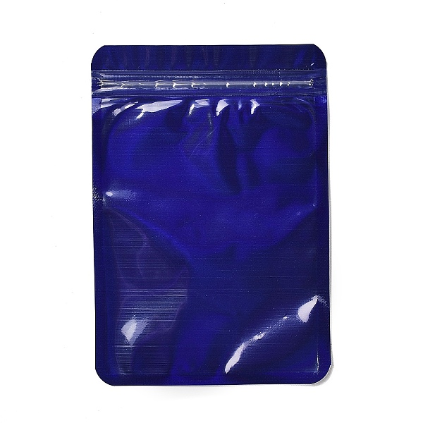 

PandaHall Plastic Packaging Yinyang Zip Lock Bags, Top Self Seal Pouches, Rectangle, Dark Blue, 15x10.4x0.02cm, Unilateral Thickness: 2.5...