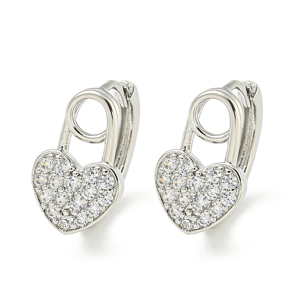 Brass Hoop Earrings - image