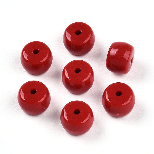 Opaque Acrylic Beads - image