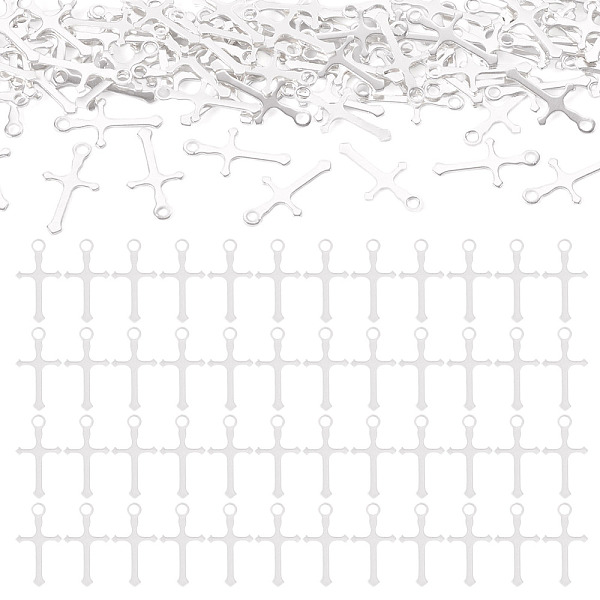 100Pcs Brass Pendan… - image