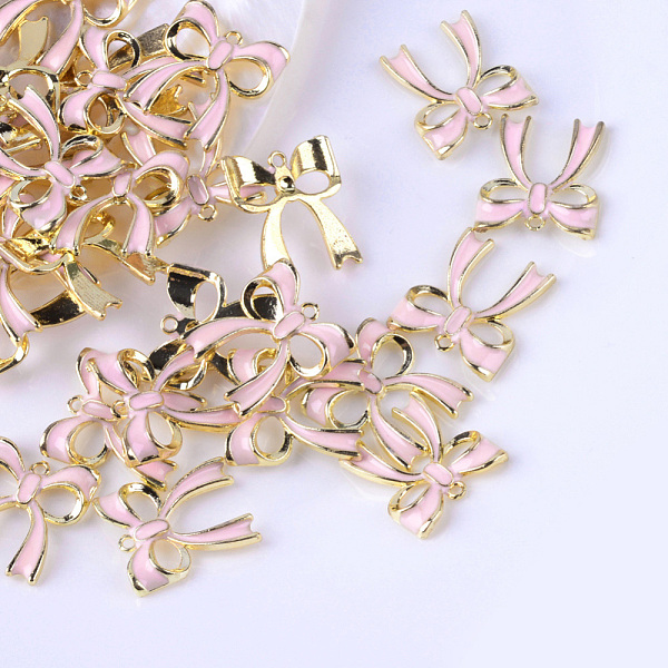 Bowknot Alloy Ename… - image