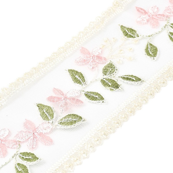 

PandaHall Gorgecraft 10 Yards Embroidery Polyester Lace Trim, for Sewing Decoration Craft, Flower, Antique White, 3-3/8~3-3/4 inch(85~95mm)...