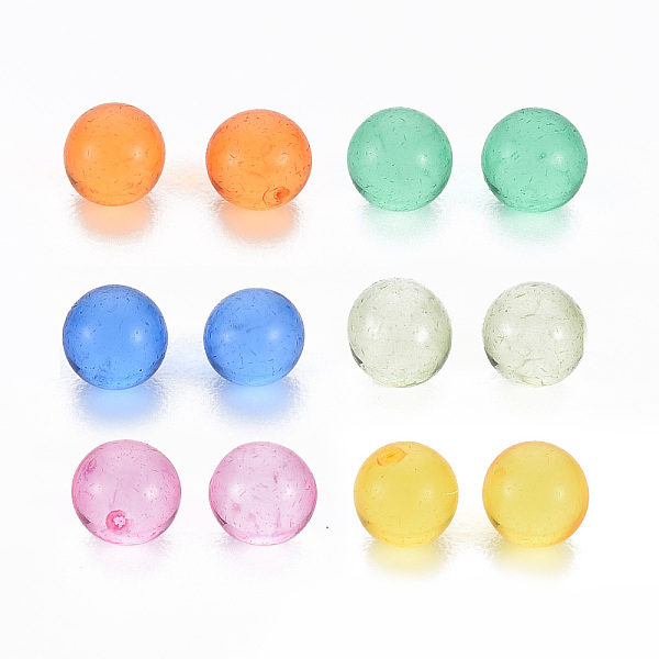 

PandaHall Transparent Acrylic Beads, No Hole, Round, Mixed Color, 3.5mm, about 17000pcs/500g Acrylic Round Multicolor
