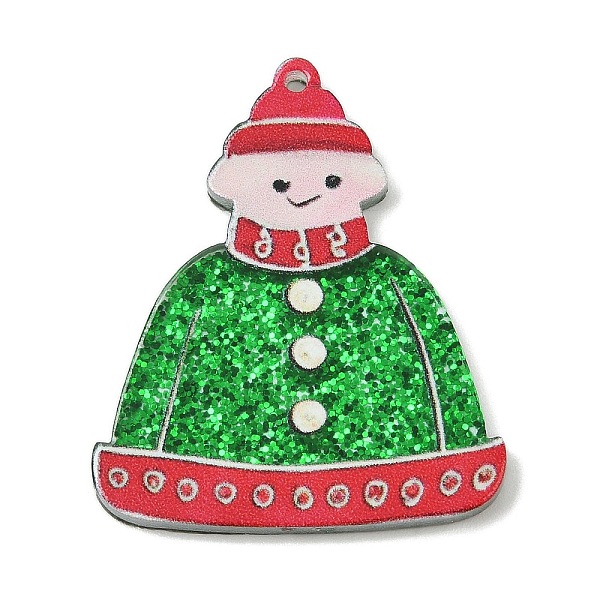 クリスマスアクリルパーツ