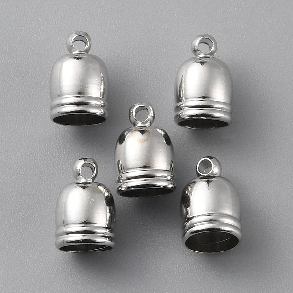 

PandaHall Brass Cord Ends, End Caps, Cone, Platinum, 12x8mm, Hole: 1.6mm, Inner Diameter: 7mm Brass