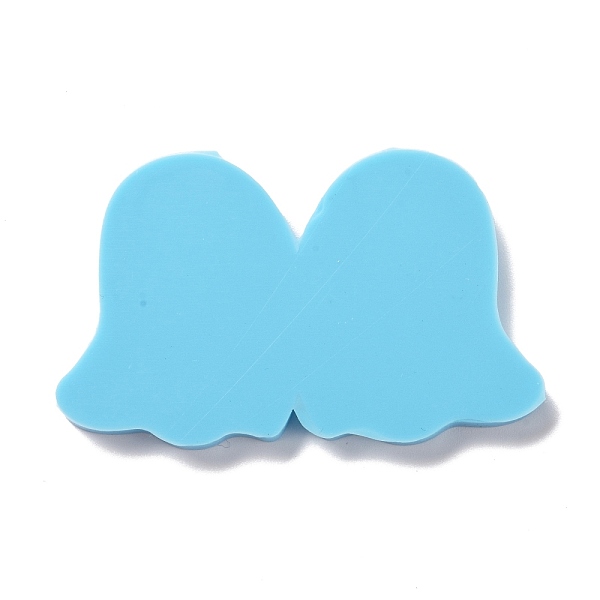 

PandaHall DIY Ghost Pendants Silicone Molds, Resin Casting Molds, For UV Resin, Epoxy Resin Jewelry Making, Halloween Theme, Sky Blue...