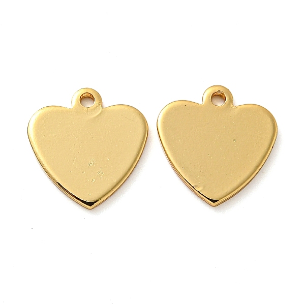 

PandaHall Rack Plating Brass Charms, Long-Lasting Plated, Cadmium Free & Lead Free, Heart, Real 18K Gold Plated, 10x9x1mm, Hole: 1mm Brass...