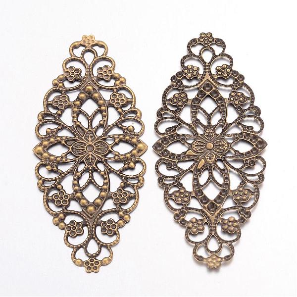 Iron Filigree Big Pendants