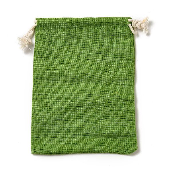 

PandaHall Rectangle Cloth Packing Pouches, Drawstring Bags, Lime Green, 16x12.85x0.45cm Cloth Rectangle
