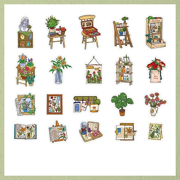 40Pcs 20 Styles Pap… - image