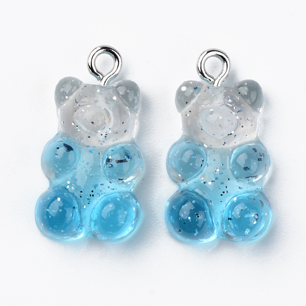 Transparent Resin Pendants