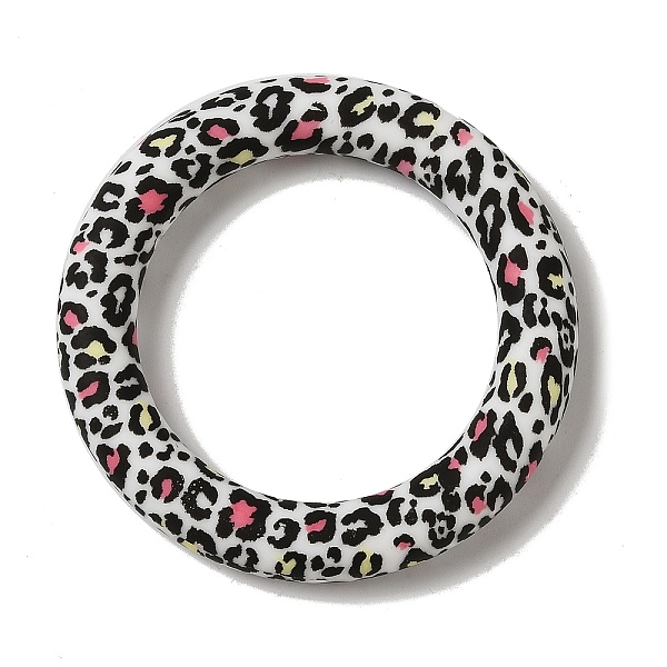 

PandaHall Silicone Beads, Ring, Black, 65x10mm, Hole: 3mm Silicone Ring Black