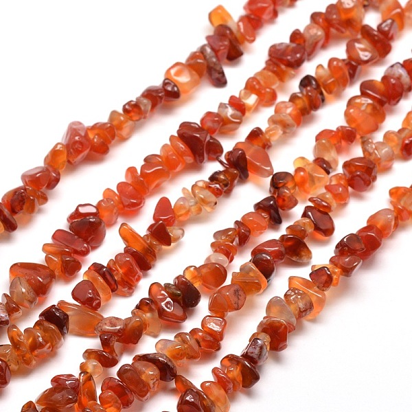 Natural Agate Chip Bead Strands