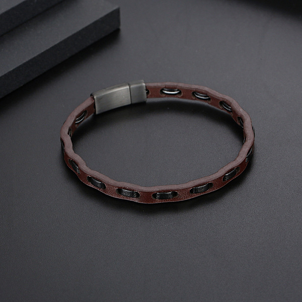 Bracelets cordon en cuir pour hommes
