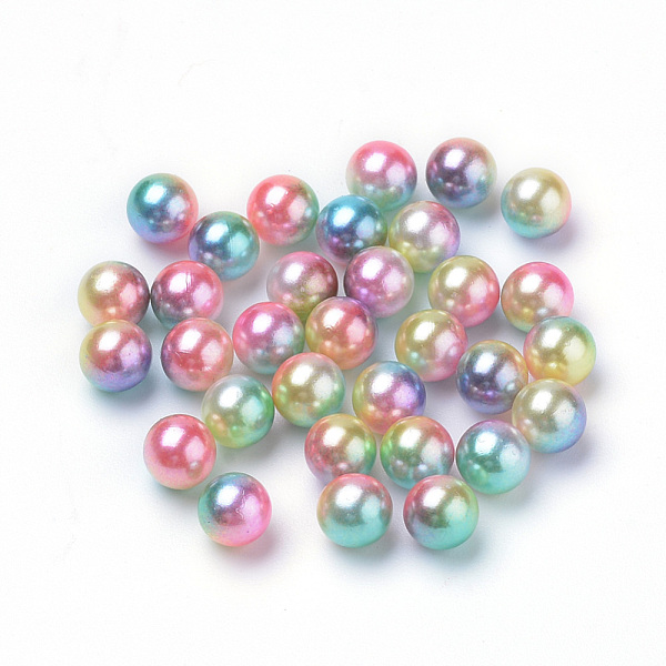 Regenbogen Acryl Nachahmung Perlen