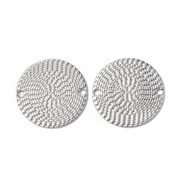 

PandaHall 304 Stainless Steel Connector Charms, Flat Round Links, Stainless Steel Color, 20x1mm, Hole: 1.6mm 304 Stainless Steel Flat Round